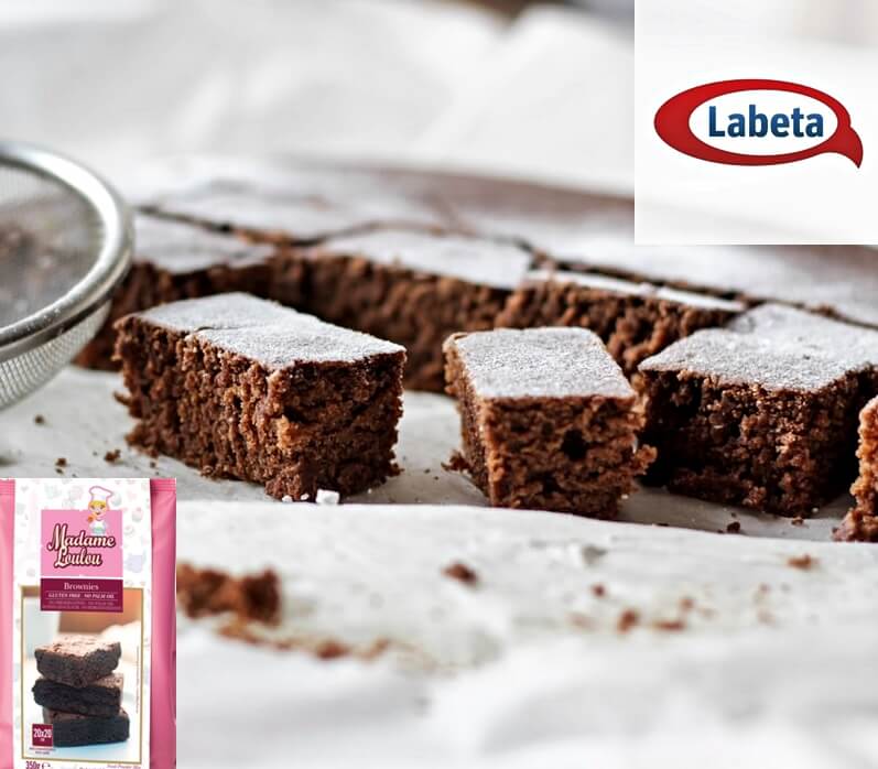 Gluténmentes brownie Madame Loulou céllisztből.