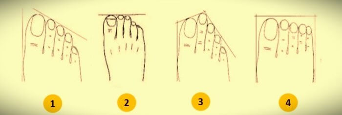 Milyen a lábfejed formája? Elárulja ki vagy igazából